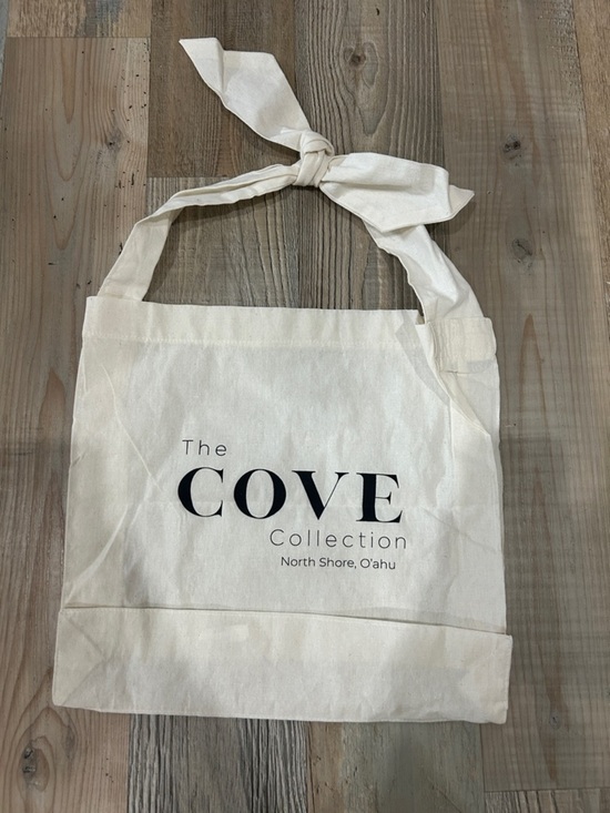 The Cove Handbags - The COVE Collection Canvas Tote in Natural 15” x 14” Summer Vacation TC0175